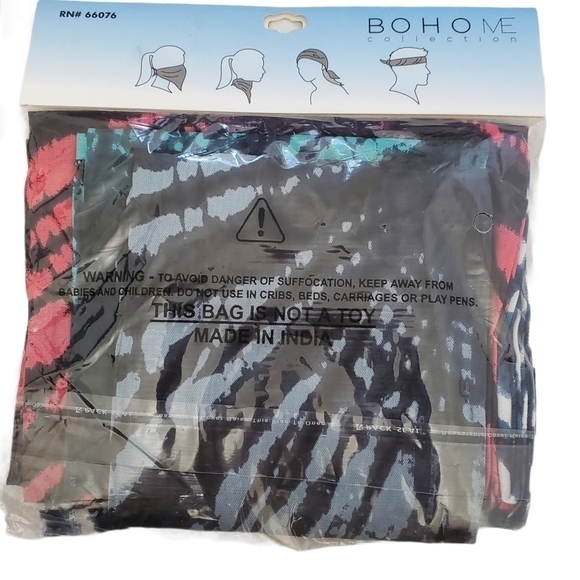 Lot of Bandanas Hair‎ Scarf Accessories NEW - Picture 3 of 6